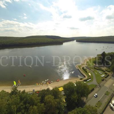 Prise de vue aérienne par drone les Ardennes Grand-Est