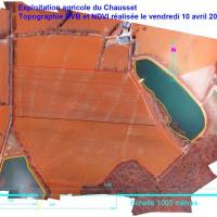 Réalisation d’une topographie agricole de type PRI-R par drone