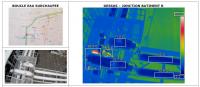 Recherche déperdition thermique par thermographie aérienne