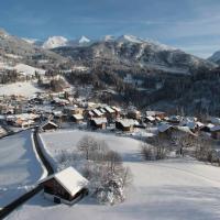 St Jean de Six photographie aérienne par drone en hivers