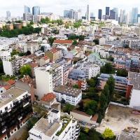 Suresnes en Ile de France vue du ciel