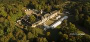 Tour-en-Sologne vue aérienne du château de Villesavin