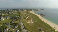 Village de Trégunc vue du ciel par un drone