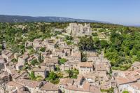 Village de Lacoste photographie aérienne par drone