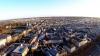 Ville de Versailles en vue aérienne photographiée par un drone