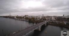 Asnières sur Seine photo en vue aérienne par drone
