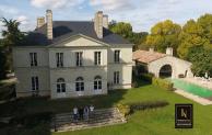 Bien immobilier photographie par un drone