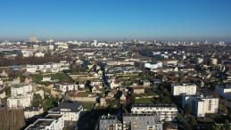 Caen en photo aerienne par drone calvados normandie