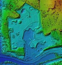 Carrière en vue aérienne ortho photo pilote drone Occitanie