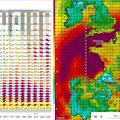 Carte de previsions meteo pour vols de drones