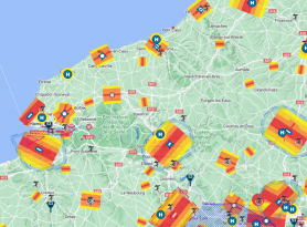 Carte des zones règlementées pour drone en Seine Maritime Carte des zones règlementées pour drone en Seine Maritime