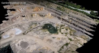 Modélisation 3D par drone, cartographie par photogrammétrie