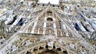 Detail facade cathedrale de rouen