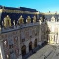 Drone et patrimoine monuments historiques en vue aerienne