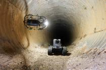 Drone et robot Multinnov pendant inspection de canalisations