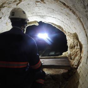 Drone pendant inspections en espaces confines