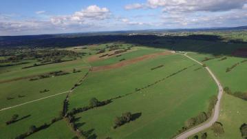 Entreprise de drone en cote d or photo aérienne