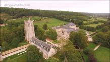 Eure en drone photo aerienne abbaye 20211206 090839