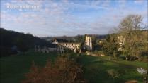 Eure en drone photo aerienne abbaye mortemer 20211206 090412