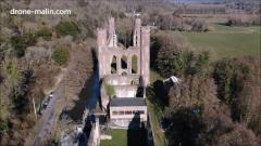 photo aerienne rhuines Eure en drone 