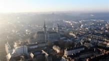 Evreux en photographie aérienne par drone