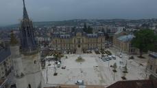 Evreux vue du ciel photographie par drone