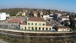 Gare envue aerienne photographier par un drone