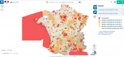 Géoportail carte de zone de vol de drone