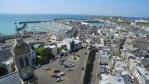 Granville parvis st paul photographie en vue aerienne