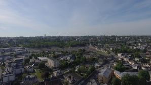 Image aérienne par drone Evreux