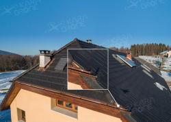 Inspection toiture pilote drone thonon les bains