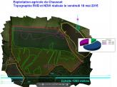 Interprétation cartographique des résultats ndvi exploitation agricole par drone