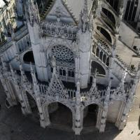 L eglise saint maclou de rouen en normandie en photographie aerienne par drone copie