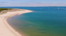 L'île d'Oléron en vue aérienne par drone