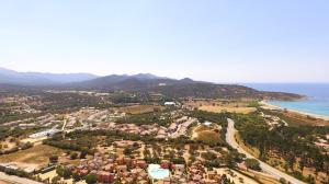 La corse vue du ciel par pilote drone Ajaccio