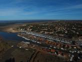 Le bassin Arcachon photographie par un drone