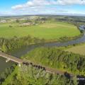 Drone-malin dans les Ardennes, travaux et vues aériennes