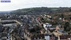 Les Andelys en vue aérienne par pilote de drone dans l'Eure Normandie 20210111 191256 2