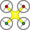 Logo du pilote drone gif sur yvette essonne