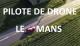 Logo pilote de drone le mans
