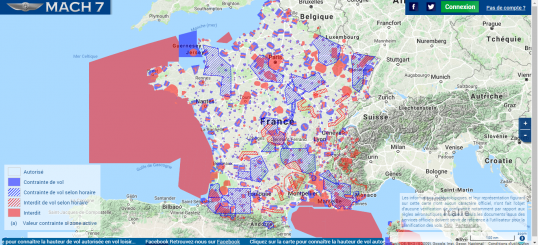 Mach7 carte aeronautique pour drone