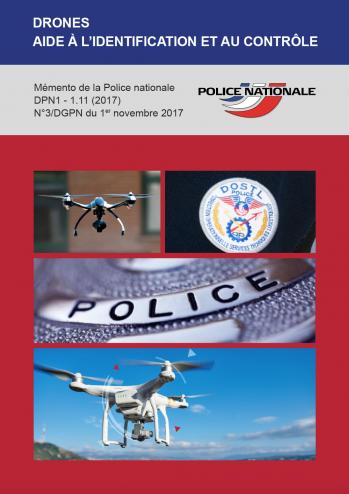 Mémento de la police nationale pour le contrôle des drones