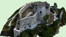 Modélisation 3D château par drone