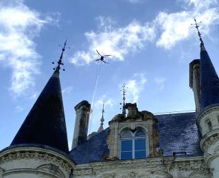 Nettoyage ou démoussage par drone en Île de France