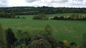 Paysage de l Orne en Normandie photo par drone aérienne par entreprise de drone