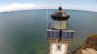 Phare en bretagne photographie d un drone