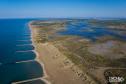 Photo aérienne Aigues Mortes en Camargue Provence-Alpes-Cote-d-Azur