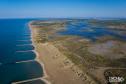 Photo aérienne Aigues Mortes en Camargue Provence-Alpes-Cote-d-Azur