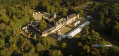 Photo aérienne château de la Loire