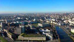 Photo aérienne de Caen Calvados par entreprise de drone